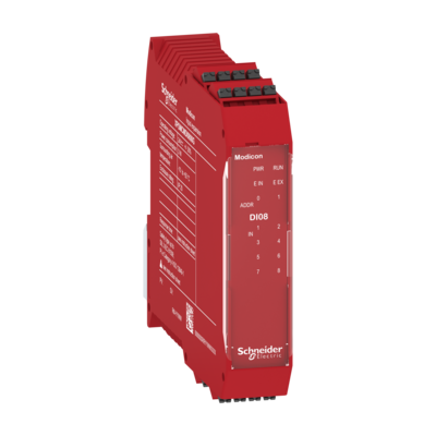 Preventa XPSMCM - module extension 8 entr�es - connecteur � ressort