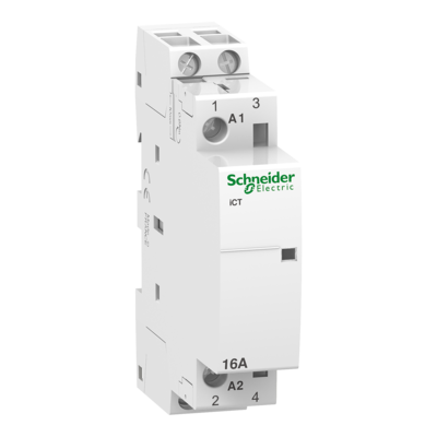 Acti9 iCT - Contacteur auxiliarisable - 2P - 16A - 2NO - 230/240Vca - 50Hz