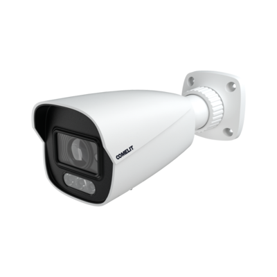 Cam�ra ip 4mp bullet focale varifocale 2,8-12mm dissuasive