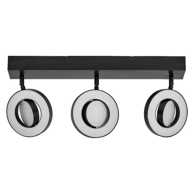 LDV Spot Saturn trio 29W 690lm click CCT Noir orientable - plafonnier LEDVANCE