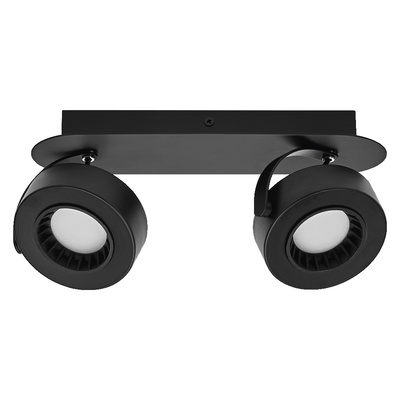 Ldv spot venus duo 10,5w/3000k 450lm noir orientable - plafonnier ledvance