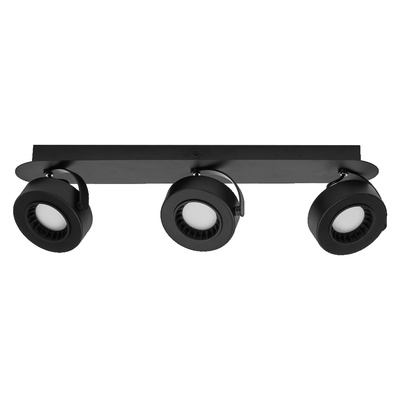 Ldv spot venus trio 16w/3000k 650lm noir orientable - plafonnier ledvance