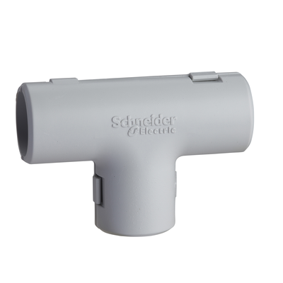 Mureva, t� pour tube 3321 - Gris - �20 mm