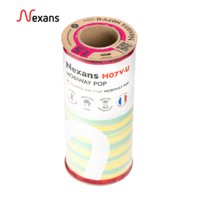 H07 VU 1.5 Mobiway Pop Vert-Jaune D100