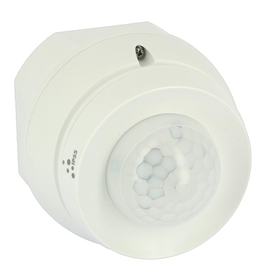 GREEN-I D�tecteur ext�rieur blanc ON/OFF - Mural/plafond