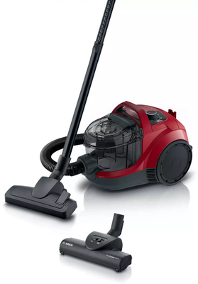Aspirateur traineau sans sac Bosch 750w rouge