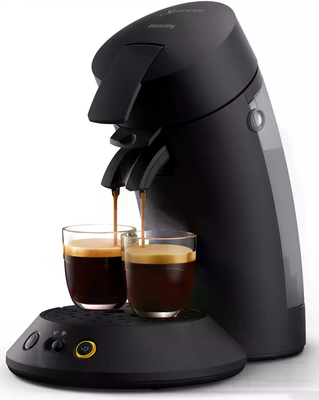 Cafeti�re Philips Senseo Original Plus � dosettes 2 tasses noire