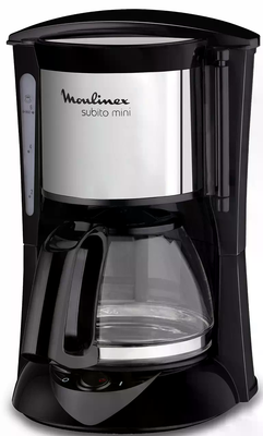 Cafeti�re Moulinex Subito noire et inox 600W
