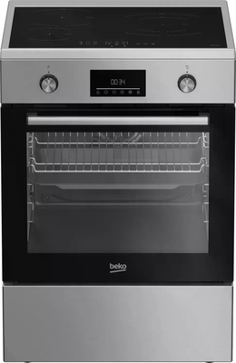 Cuisini�re Beko 3 feux induction multifonction catalyse 60x60x85