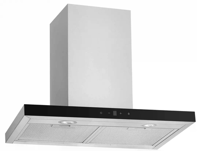 Hotte d�corative Airlux box fine 60cm inox 636m3/h