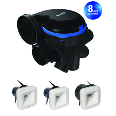 Kit VMC simple flux EasyHOME HYGRO Premium MW' BDH