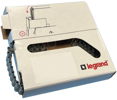 Legrand - Embout de c�blage � collerette isolante Starfix simple en rouleau pour conducteurs section 1,5mm�  -  noir