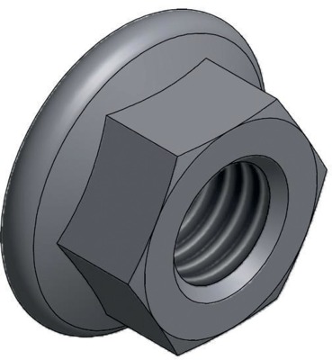 Ecrou hexagonal HE, M6, EZ