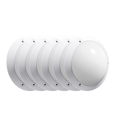 Pack x6 VOILA ACCESS BL 1300lm 4000K VAV IK10 IP55 �340mm on off