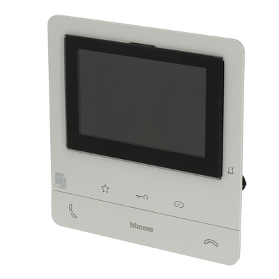 Poste int�rieur �cran 5pouces Classe 100 Basique + boucle inductive - Blanc