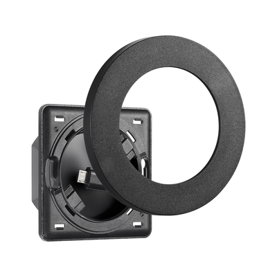 Adaptateur Batibox Cam�ra Int�rieure Advance Pro Noir fix. encastr�e 230V