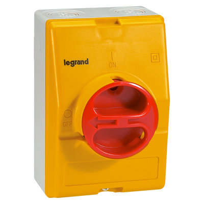 Interrupteur-sectionneur rotatif complet de proximit� - tripolaire - 16A