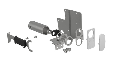 Support pour barillet - verrouillage d�broch� des DMX� 6300/4000/2500