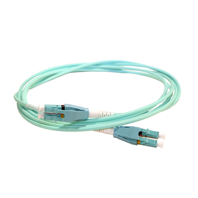 Cordon optique OM4 multimode polarit� r�versible LCS� duplex Uniboot LC/LC -L.3m