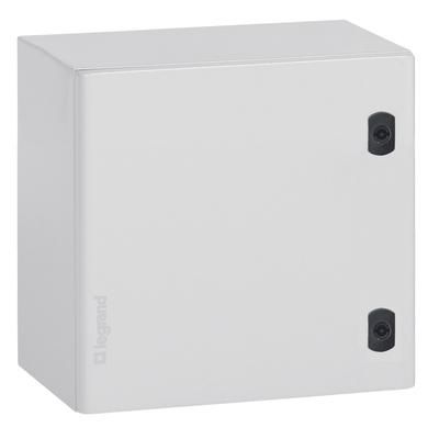 Coffret m�tal carr� Atlantic m�tal IP66 IK10 - 800x800x250mm - RAL7035