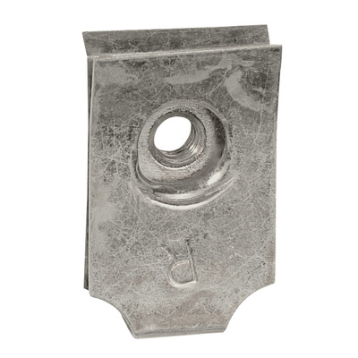 Clips-�crou pour vis M6 pour plaques perfor�es Lina 25