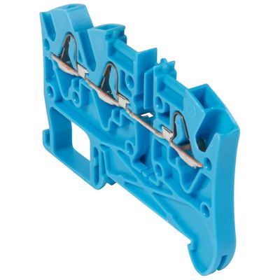 Bloc jonc Viking 3 � ressort - 1 jonc/3 conduct - 1entr/2 sort - bleu - pas 5