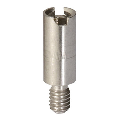 Alv�ole de mesure pour fiche �2mm pour bloc de jonction � vis Viking 3 pas 10mm