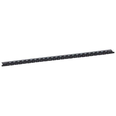 R�glette 24 rep�res M�mocab larg.2,3mm + chiffre 0 selon couleur international