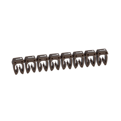 Rep�re CAB 3 pour filerie 0,5mm� � 1,5mm� et blocs de jonction chiffre 1 brun