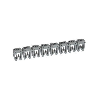 Rep�re CAB 3 pour filerie 0,5mm� � 1,5mm� et blocs de jonction chiffre 8 gris
