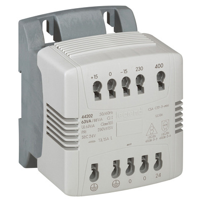 Transformateur de commande et s�curit� automatique -prim 230-400V/sec 230V -40VA