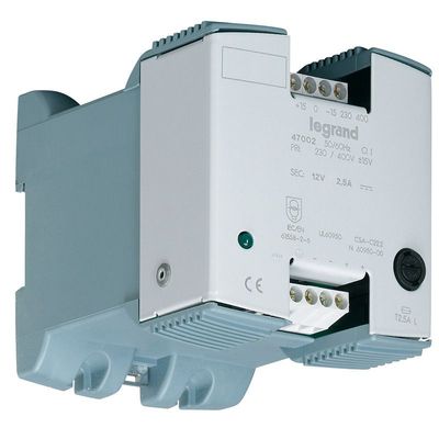 Alimentation redress�e filtr�e monophas�e entr�e 230-400V~ sortie 24V= -12W-0,5A