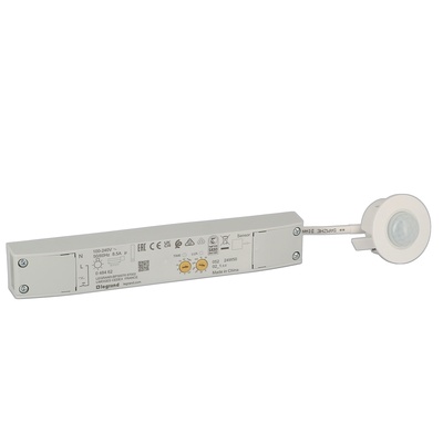 GREEN-I Mini D�tecteur blanc ON/OFF pour la gestion de l'�clairage - Encastr�