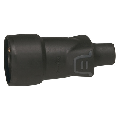 Prolongateur borne � vis 2P+T 16A IK08 IP44 � sortie droite