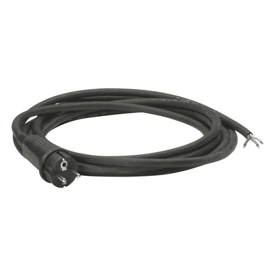 Rallonge � c�bler avec fiche 2P+T 16A avec cordon caoutchouc 3m