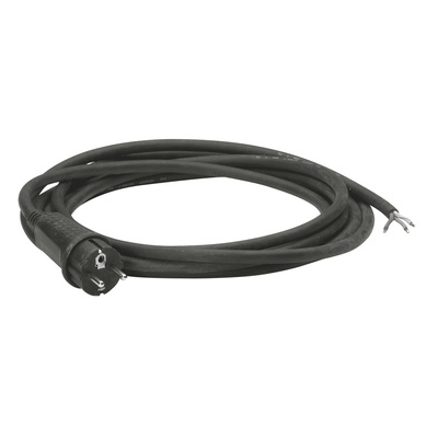 Rallonge � c�bler avec fiche 2P+T 16A avec cordon caoutchouc 5m