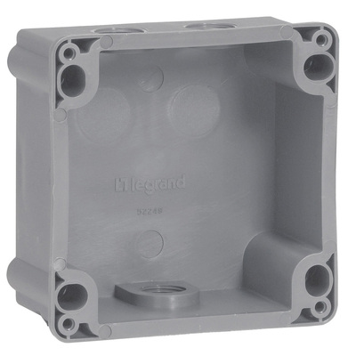 Bo�tier r�versible Hypra IP44/55 pour Prisinter fixe 3P+N+T 16A - plastique