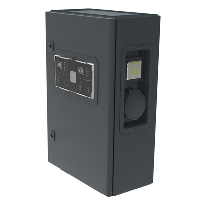 Borne 2 VE mono Green'up Premium 7,4kW Mode 2/3 m�tal
