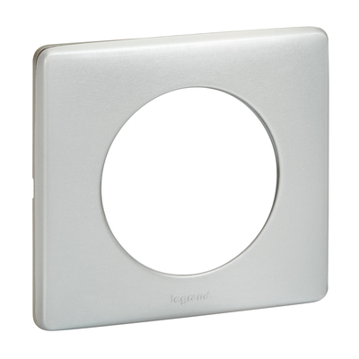 Plaque C�liane 1 poste finition Alu Naturel