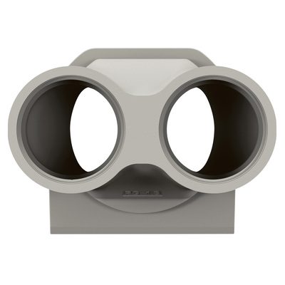 Embout presse-�toupe Plexo 2 entr�es PG16 gris