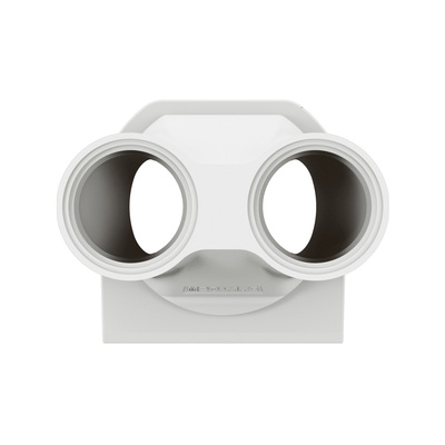 Embout presse-�toupe Plexo 2 entr�es ISO20 blanc