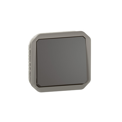 Interrupteur ou va-et-vient 10AX 250V Plexo composable anthracite