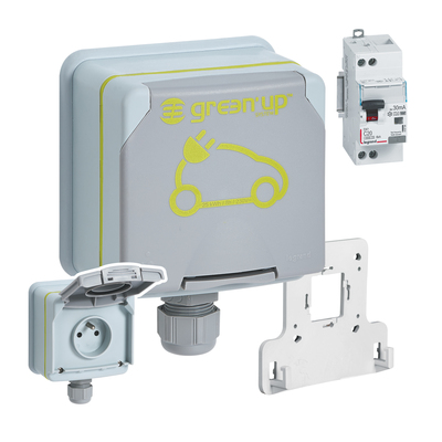 Pr�t-�-poser Green'up Access prise pour v�hicule �lectrique + pat�re + disj diff