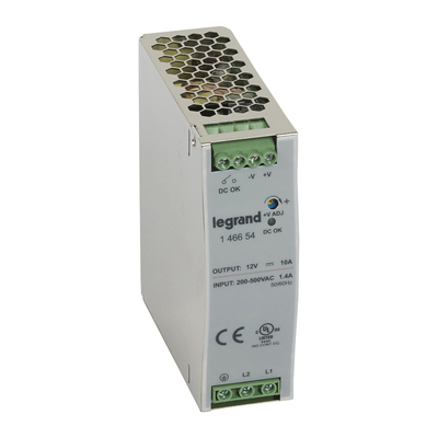 Alimentation stabilis�e � d�coupage mono/bi - 120-480 W - sortie 12 V= - 120 W