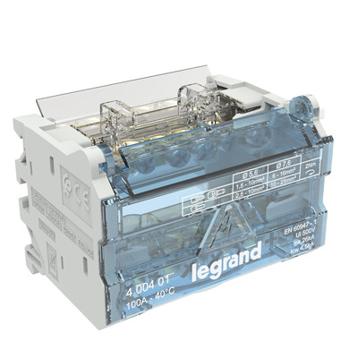R�partiteur modulaire 2P 100A - 4 modules