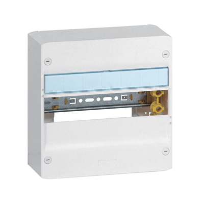 Coffret Drivia 13 modules 1 rang�e saillie IP30 IK05 - Blanc RAL9003