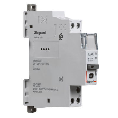 T�l�rupteur connect� Drivia with Netatmo silencieux 1P 16AX 230V~ - 1 module