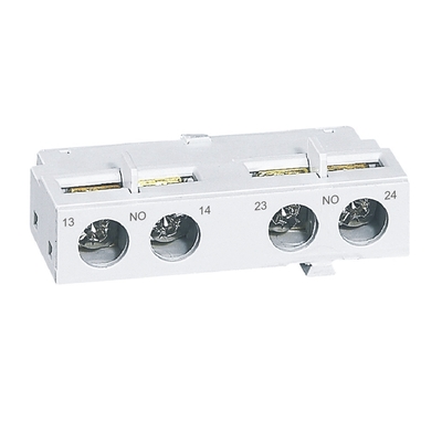 Contacts auxiliaires 2 contacts NO - disjoncteur moteur MPX� - montage frontal