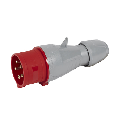 Fiche mobile droite P17 IP44 32A - 380V~ � 415V~ - 3P+N+T