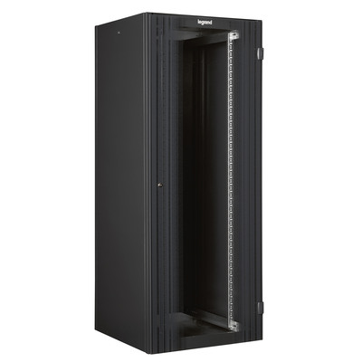 Baie 19pouces � porte avant simple livr�e mont�e Linkeo 42U -2026x800x800mm